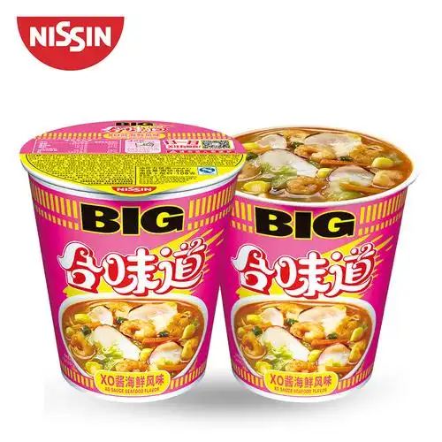 合味道big_日清合味道大杯big xo酱海鲜风味108g单杯装速食方便泡面杯