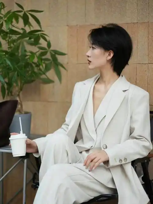 女生短发新风尚:英气潇洒,谁说只有男生能帅?