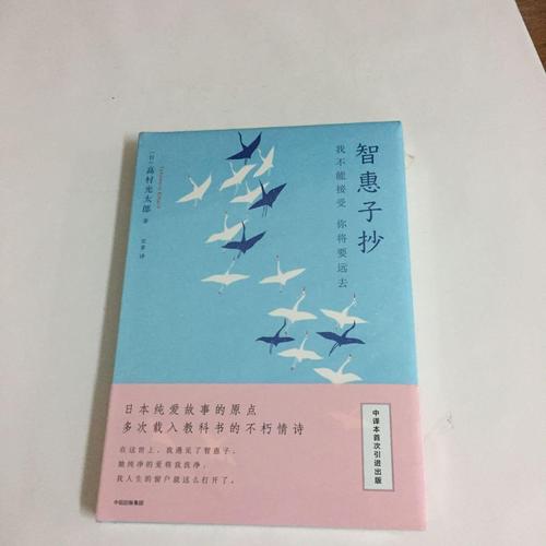 原版旧书旧图书智惠子抄:我不能接受,你将要远去)精装) /安素