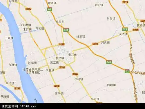 泰兴市地图 - 泰兴市电子地图 - 泰兴市高清地图 - 2021年泰兴市地图
