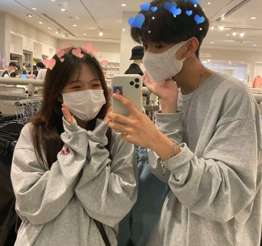 ins一对两张情侣头像