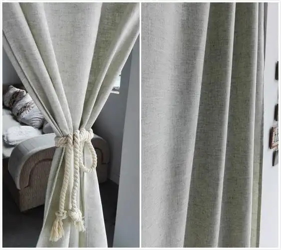 简约风的棉麻窗帘实用吗?