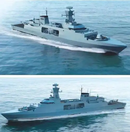 "利安得"型通用护卫舰想象图