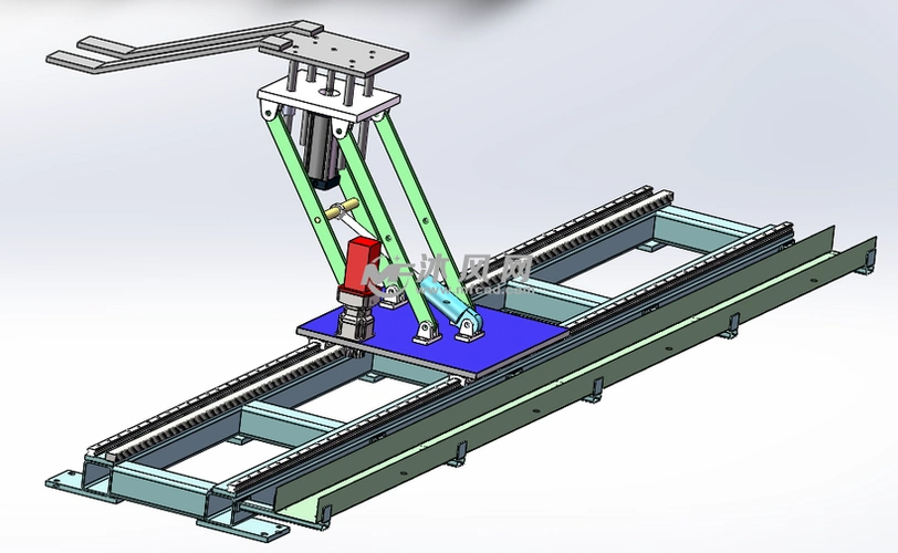 四连杆的搬动机构 - 传动件图纸 - 沐风网