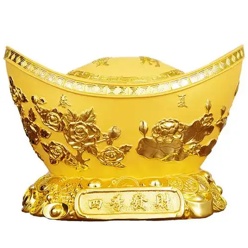 聚宝盆存钱罐大号招财风水金元宝 好评好店