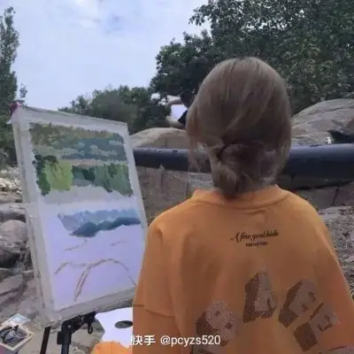 美女画画78_女生头像_我要个性网