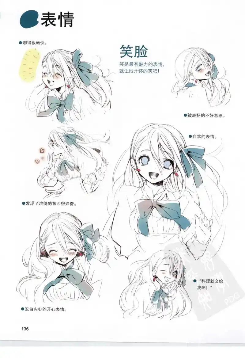 日漫人物表情素材图 画起来啊喂04 #二次元 #画画 #绘画 - 抖音