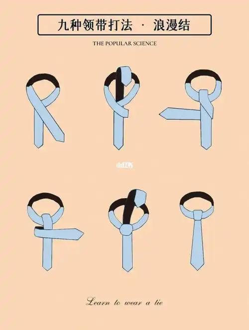 有手就会7515 全网最全966 种领带打法_领带_衬衫_西装_领结_波