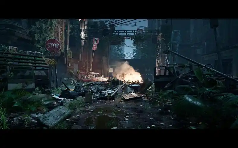 ue地编场景末日废土风《in the eng》