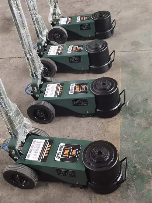 合信源气动千斤顶100吨卧式千斤顶80t气动顶液压轿车越野车换胎汽修