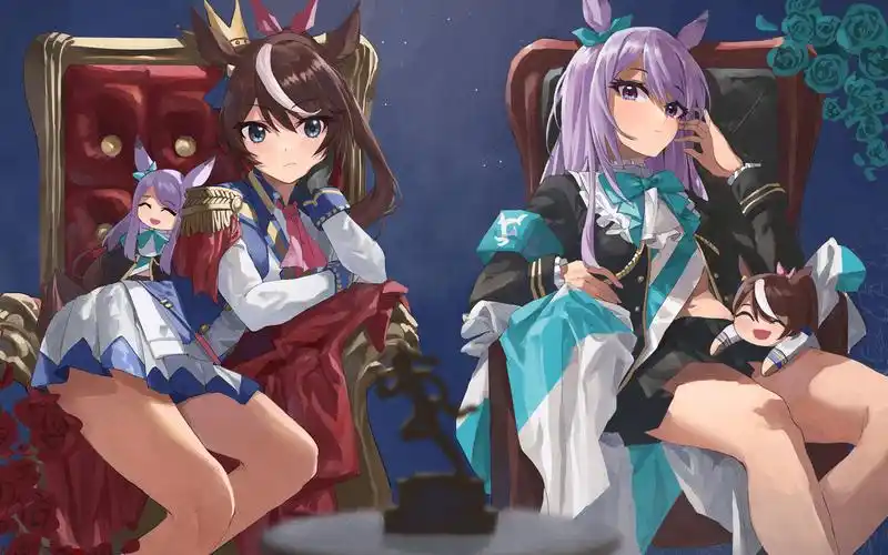 天皇赏春东海帝王vs目白麦昆这不比动画燃梦幻的劲敌对决