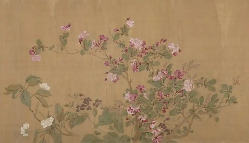 恽寿平 · 没骨画精品《百花图卷》美国大都会博物馆藏,高清大图