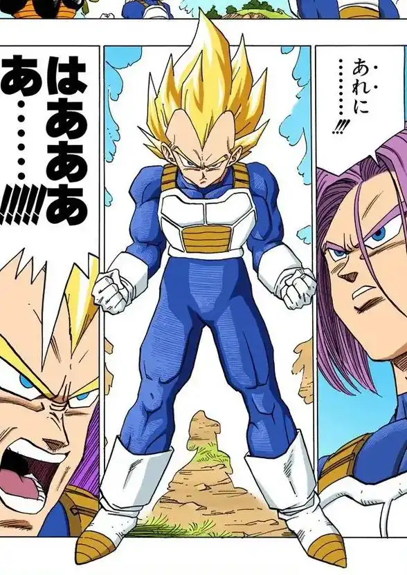 贝吉塔1-/3超级赛亚人阶段.★第1阶:最经典的超级赛亚人, - 抖音