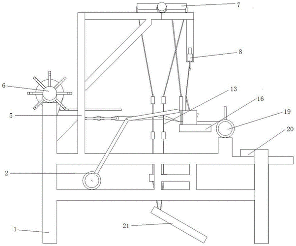 一种手工织布机