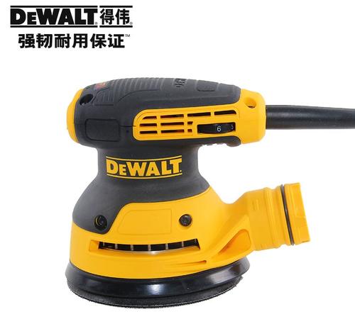 得伟电动工具平板手持式砂纸机木工砂磨机dwe6411 dwe6423砂光机