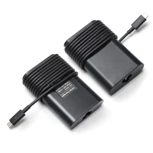 适用于dell戴尔tpye-c笔记本电脑充电器65w雷电3接口电源适配器