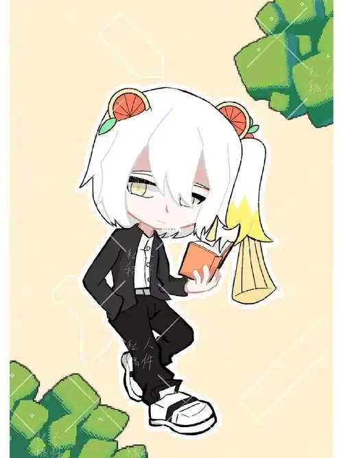 约的,动作参考格瑞顺便开个ask#凹凸世界oc  #凹凸  #凹凸学院  #立绘