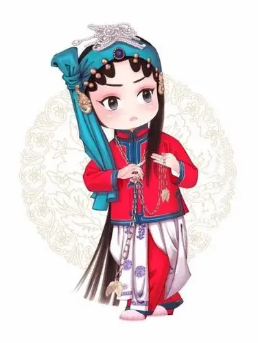 q版京剧人物