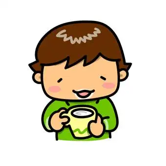 照片素材(图片): 新生婴儿喝牛奶4