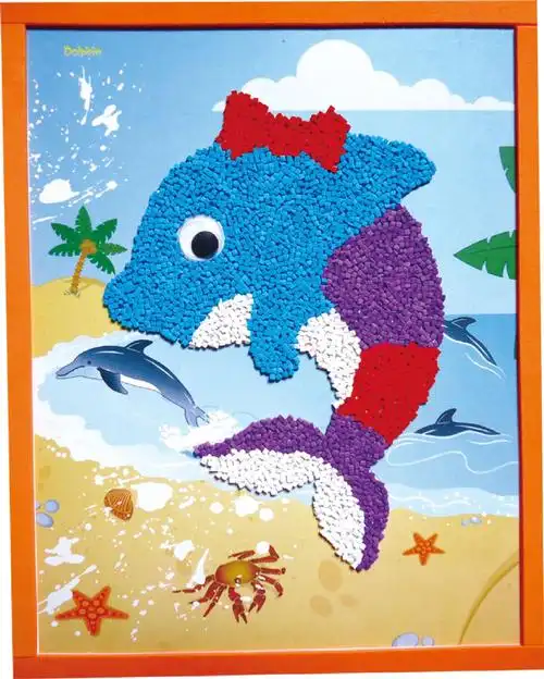 18款儿童泡沫粒子贴画幼儿园男女孩手工制作diy益智玩具礼物赠品