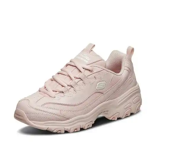 skechers斯凯奇女鞋熊猫老爹厚底增高绑带运动运动休闲单鞋