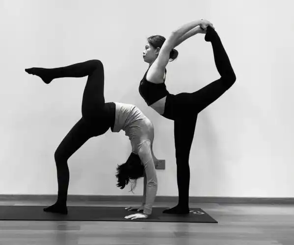 7315#瑜伽日常  #瑜伽拍照  #双人瑜伽  #2021  #2022