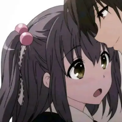 超甜二次元动漫情头一对两张图片高清好看的超甜情侣动漫头像