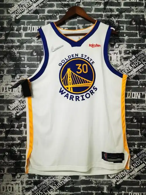 库里球员版刺绣球衣