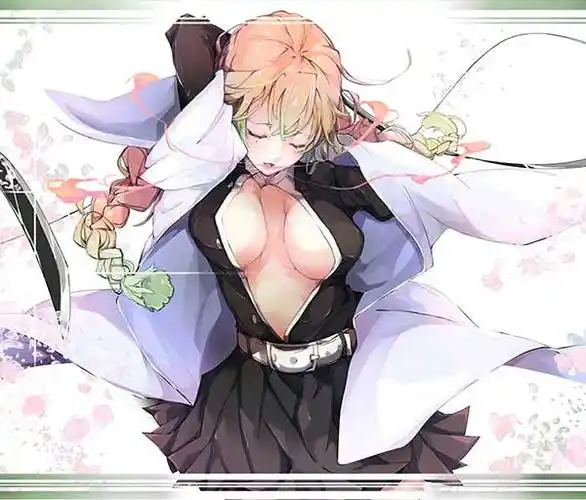 鬼灭之刃恋柱裸身图鬼灭之刃恋柱的温泉修行漫画