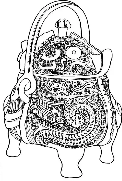 商周西周早期青铜器图案216802725x1075px299