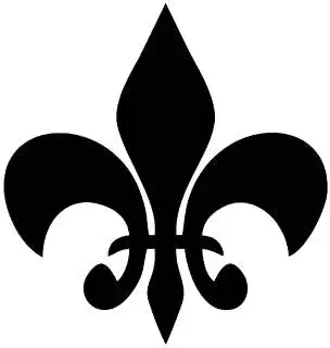 cci 鸢尾花鸢尾花皇室法国贴花乙烯基贴纸|汽车卡车货车墙壁笔记本