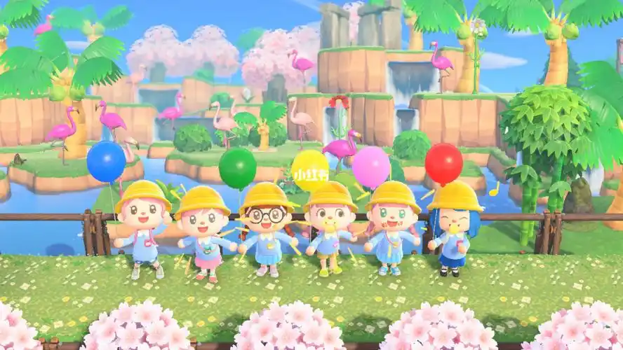 动森春田花花幼稚园去春游啦