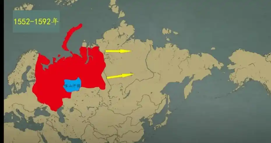 俄罗斯领土扩张全过程,详解俄罗斯从弹丸之地到世界大国