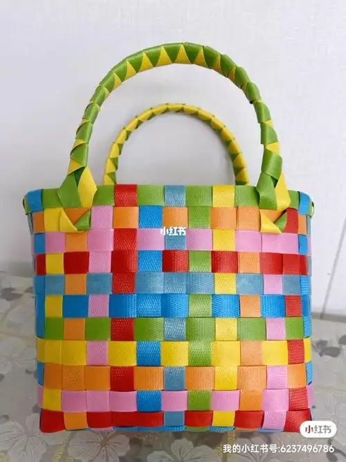 diy手工编织包菜篮子