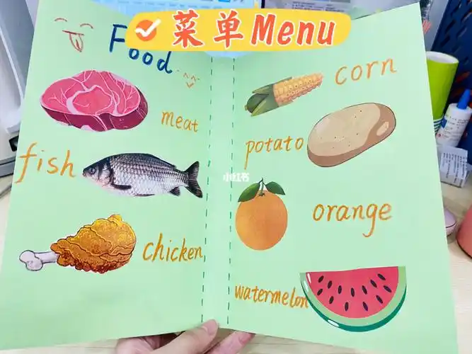 英语课堂活动之点餐菜单78
