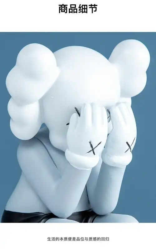 创意网红暴力熊大摆件现代轻奢客厅家居酒柜装饰品卡通小号摆设