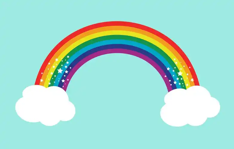 sparkly rainbow by nati-nio