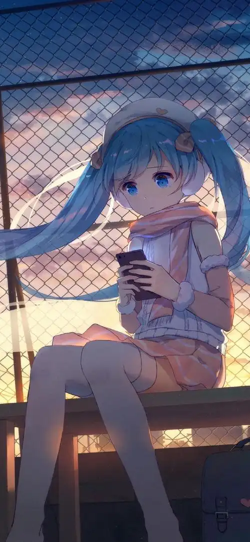 初音未来歌姬二次元高清手机壁纸-动漫-壁纸下载-美桌网