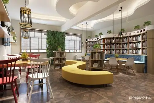 我军某部队书吧2019_3688427 – 设计本装修效果图