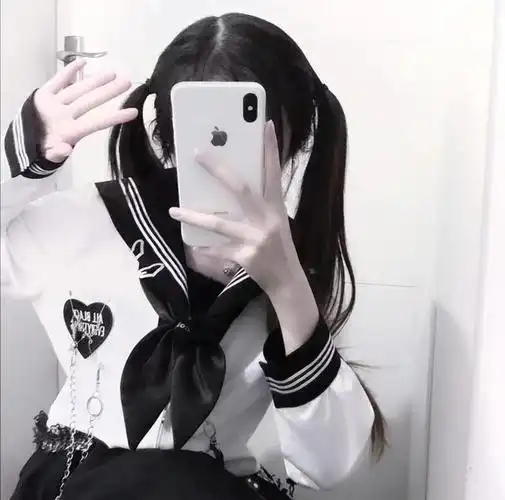 这么仙气的jk制服头像,可爱女生头像!