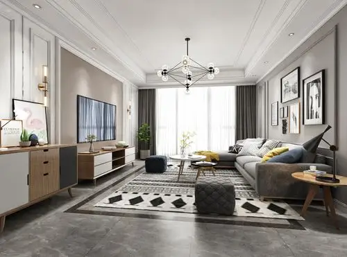 看完朋友的艺术涂料全房,有种想重新装修的冲动!_孔道