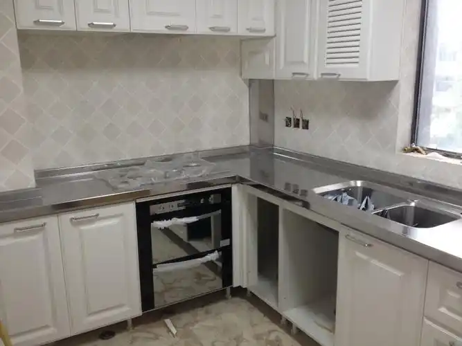 不锈钢上海加厚台面厨房定做家用整体整体厨柜