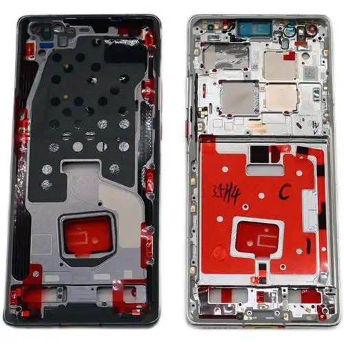 适用华为mate30原装拆机中框40pro中壳屏前边框手机零部件