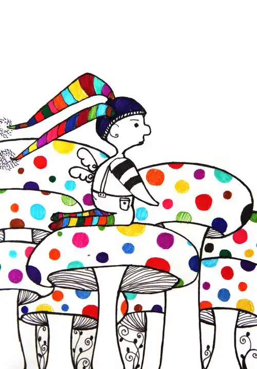 给小朋友画的手绘涂鸦