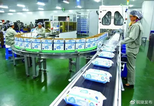 洁雅生物多功能湿巾生产车间