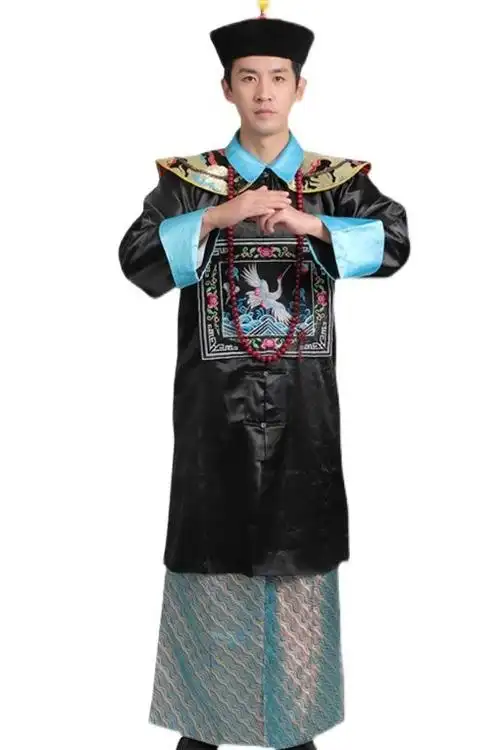 服颐鲁古代清朝官服男一品大臣服装王爷文武影视戏剧演出服饰春定制款