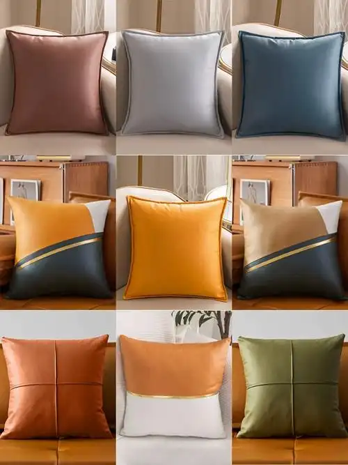 科技布抱枕沙发客厅轻奢高级感靠枕套车用被子两用办公室沙发靠枕