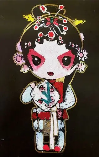 吹塑纸版画作业