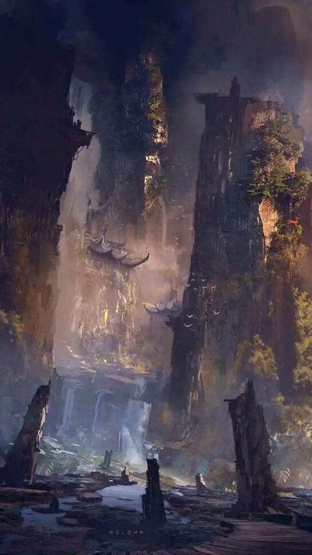 玄幻建筑 古风美景系列壁纸合集!所谓人间仙境大概就是这个样子