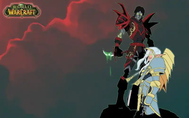 魔兽世界十大职业之一盗贼桌面壁纸